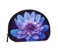 EZDLOWVBA Rectangle Mandala Print Printed Mini Coin Purse with Zipper - Small Wallet for Women & Men, Compact Travel Money Organizer