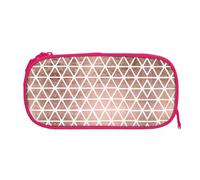 EZDLOWVBA Rose Gold Pattern Backgrounds Print Pencil Cases Boys Girls Lovely Pencilcase with Zip Organizer for Students Pencil Case for Daughter Son Desk Pencil Pouch