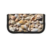 EZDLOWVBA Sandy Beach Theme Print Pencil Case for Student Teens Adults Pencil Bag Case Kids Pencil Box Storage Bags Girls Pen Pouch Big Capacity