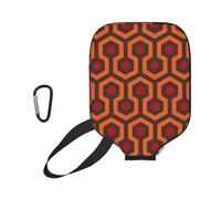 EZDLOWVBA Shining Overlook Print Pickleball Paddle Cover, Neoprene Racket Sleeve with Zipper, 11.6'' * 8.7'' Soft & Durable Pickleball Paddle Protection Cover