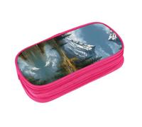 EZDLOWVBA Snow Mountain Print Pencil Cases Boys Girls Lovely Pencilcase with Zip Organizer for Students Pencil Case for Daughter Son Desk Pencil Pouch