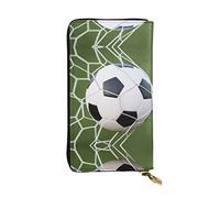 EZDLOWVBA Soccer Ball Print Women Wallets,Large Capacity Clutch Purse for Women Ladie Men Wallet Clearance Credit Card Holder Pu Handbag