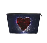 EZDLOWVBA Splendid Star Print Makeup Bag Cosmetic Bag for Purse Travel Make Up Organizer for Handbag,Waterproof Beauty Pouch for Women and Girls