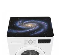 EZDLOWVBA Starry Universe Space Print Washer Dryer Dust Cover 23.6×19.69inch Washing Machine Top Protector Pads Non Slip Washing Machine Top Covers For Laundry Room