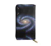 EZDLOWVBA Starry Universe Space Print Women Wallets,Large Capacity Clutch Purse for Women Ladie Men Wallet Clearance Credit Card Holder Pu Handbag