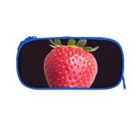 EZDLOWVBA Strawberry Print Pencil Cases Boys Girls Lovely Pencilcase with Zip Organizer for Students Pencil Case for Daughter Son Desk Pencil Pouch