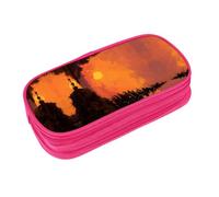 EZDLOWVBA Sunset Print Pencil Cases Boys Girls Lovely Pencilcase with Zip Organizer for Students Pencil Case for Daughter Son Desk Pencil Pouch
