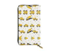 EZDLOWVBA Tractor Farming Print Women Wallets,Large Capacity Clutch Purse for Women Ladie Men Wallet Clearance Credit Card Holder Pu Handbag