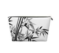 EZDLOWVBA Tree Image Chinese Calligraphy Print Makeup Bag Cosmetic Bag for Purse Travel Make Up Organizer for Handbag,Waterproof Beauty Pouch for Women and Girls
