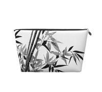 EZDLOWVBA Tree Image Chinese Calligraphy Print Makeup Bag Cosmetic Bag for Purse Travel Make Up Organizer for Handbag,Waterproof Beauty Pouch for Women and Girls