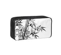 EZDLOWVBA Tree Image Chinese Calligraphy Print Portable Student Kids Pencil Case Pen Bag Durable Stationery Pouch,Capacity Bag Pouch Holder