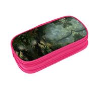 EZDLOWVBA Tropical Rainforest Print Pencil Cases Boys Girls Lovely Pencilcase with Zip Organizer for Students Pencil Case for Daughter Son Desk Pencil Pouch