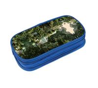 EZDLOWVBA Tropical Rainforest Waterfal Print Pencil Cases Boys Girls Lovely Pencilcase with Zip Organizer for Students Pencil Case for Daughter Son Desk Pencil Pouch