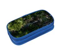 EZDLOWVBA Tropical Rainforest Waterfal Print Pencil Cases Boys Girls Lovely Pencilcase with Zip Organizer for Students Pencil Case for Daughter Son Desk Pencil Pouch