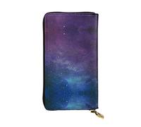 EZDLOWVBA Universe with Stars and Galaxy Interstellar Print Women Wallets,Large Capacity Clutch Purse for Women Ladie Men Wallet Clearance Credit Card Holder Pu Handbag