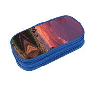 EZDLOWVBA Vineyard Sunset Print Pencil Cases Boys Girls Lovely Pencilcase with Zip Organizer for Students Pencil Case for Daughter Son Desk Pencil Pouch
