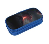 EZDLOWVBA Volcano Print Pencil Cases Boys Girls Lovely Pencilcase with Zip Organizer for Students Pencil Case for Daughter Son Desk Pencil Pouch