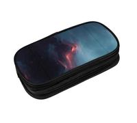 EZDLOWVBA Volcano Print Pencil Cases Boys Girls Lovely Pencilcase with Zip Organizer for Students Pencil Case for Daughter Son Desk Pencil Pouch