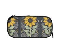 EZDLOWVBA You are My Sunflower Print Pencil Cases Boys Girls Lovely Pencilcase with Zip Organizer for Students Pencil Case for Daughter Son Desk Pencil Pouch