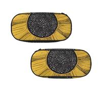 EZDLOWVBA You are My Sunflower Print Pencil Cases Boys Girls Lovely Pencilcase with Zip Organizer for Students Pencil Case for Daughter Son Desk Pencil Pouch