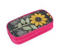 EZDLOWVBA You are My Sunflower Print Pencil Cases Boys Girls Lovely Pencilcase with Zip Organizer for Students Pencil Case for Daughter Son Desk Pencil Pouch