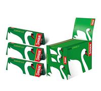 Eze 1200 x SWAN GREEN | Rizla Cut Corners | MEDIUM Weight | Regular ROLLING Papers | Tobacco | Cigarette | Filter | Smoking | Rollups | Booklets | Tips | UK FREE P&P
