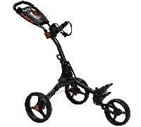 EZE GLIDE 2026 COMPACT+ GOLF PUSH TROLLEY - CHARCOAL / RED