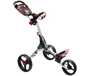 EZE GLIDE 2026 COMPACT+ GOLF PUSH TROLLEY - SILVER