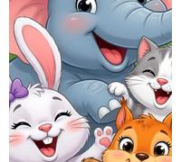 EZEE TALES: Book 1: 25 Fun Animal Stories