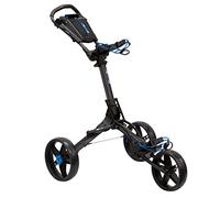 Longridge Ezeglide Bolt 2 Auto Opening Push Trolley - Black/Blue