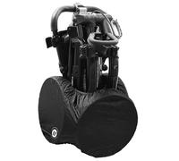 EzeGlide Unisex Trolley Wheel Cover, Black