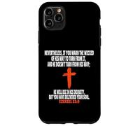 Ezekiel 33:9 Bible Verses Scripture Case for iPhone 11 Pro Max