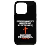 Ezekiel 33:9 Bible Verses Scripture Case for iPhone 13 Pro