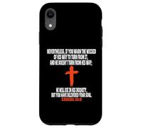 Ezekiel 33:9 Bible Verses Scripture Case for iPhone XR