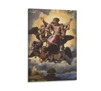 Ezekiel's Vision Raphael Poster Painting On Canvas Wall Art Poster Scroll Picture Print Walls Decor Home Posters 20x30inch(50x75cm)