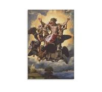 Ezekiel's Vision Raphael Poster Print Photo Art Painting Canvas Poster Home Modern Decor Posters 20x30inch(50x75cm)