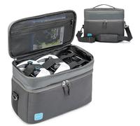 Ezgnuk Game Console Carrying Case Compatible with Xbox Series X, Portable Travel Storage Bag Comes with Protective, Enough Space for Storing Game Controllers, Cables, and Other Accessories