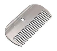 Ezi-Groom Aluminium Horse Comb Aluminium Grey (105mm)