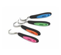 EZI-GROOM Black and Blue Grip Hoof Pick - One Size