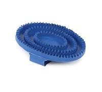 Ezi-Groom Rubber Curry Comb - One Size · Blue