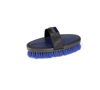 Shires Body Brush EZI-GROOM Grip – Navy – Large