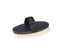 EZI-GROOM Grip Body Brush with Goat Hair Navy - Large