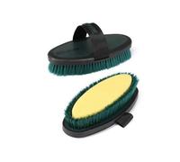 EZI-GROOM Grip Body Wash Brush Forest Green - Forest Green
