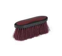EZI-GROOM Grip Long Bristle Dandy Brush Burgundy - Large