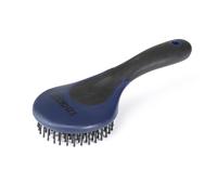 Shires 1366 Ezi-Groom Grip Mane & Tail Brush Navy Blue