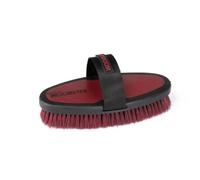 Ezi-Groom Horse Body Brush Burgundy (200mm X 25mm)