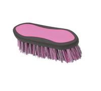 Ezi-Groom Horse Dandy Brush Bright Pink (210mm X 45mm)