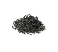 Ezi-Groom Horse Plaiting Bands (Pack Of 1000) Black (One Size)
