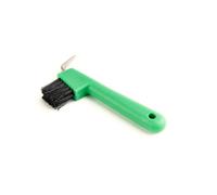 EZI-GROOM Lime Green Hoof Pick/Brush - Lime Green