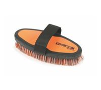 EZI-GROOM Orange Grip Body Brush - Small - Orange